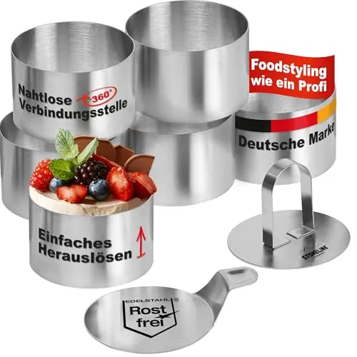 STONELINE Dessertringe Set 8 cm von STONELINE