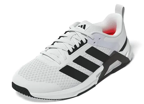 adidas Herren Dropset Control Training Shoes, FTWR White/core Black/Lucid red, 40 2/3 EU