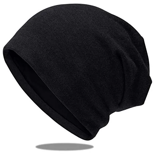OCTERING Slouch Beanie Mütze Damen und Herren Baumwolle Elastisch Unisex