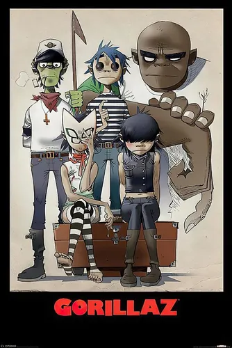 Gorillaz Poster 61 x 91,5 cm von Close Up