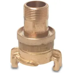 System Geka - Schnellkupplung Saug- Hochdruck AG Aussengewinde und Kontermutter (System Geka - Schnellkupplung Hochdruck Schlauchtülle AG Aussengewinde und Kontermutter: Sys. Geka - Schnellkupplung Hochdruck 3/4 Zoll AG)