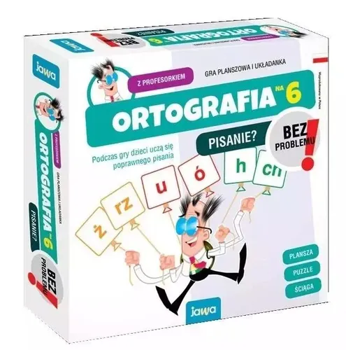 Ortografia na 6 z Profesorkiem JAWA Jawa 5901838005487