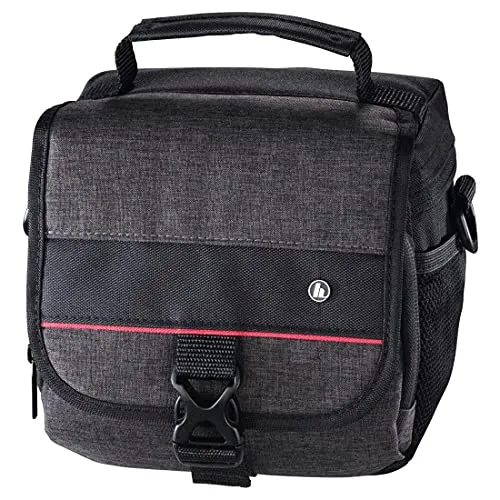 Hama Kameratasche „Valletta“ schwarz - Kameratasche für Digitalkameras und Videokameras, mit verstellbarer Inneneinteilung und mehreren Zubehörfächern für optimalen Schutz und schnellen Zugriff.
