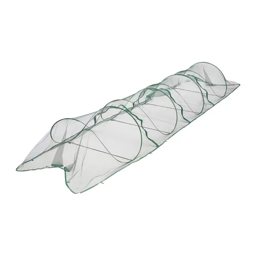 Pflanztunnel Gemüsenetztunnel 4,5 m – Effektiver Pflanzenschutz - Gewächshaus für Pflanzen, schützt vor Schädlingen und Wetter. Einfache Montage, ideal für Gartenliebhaber.