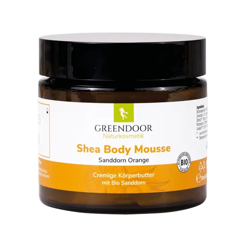 GREENDOOR Shea Body Mousse Sanddorn Orange