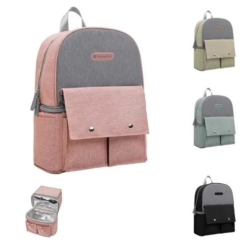 Wickeltaschen Pink von Kikkaboo