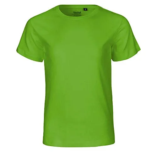 Neutral Kids Short Sleeved T-Shirt, Farbe:Lime, Größe:128/134