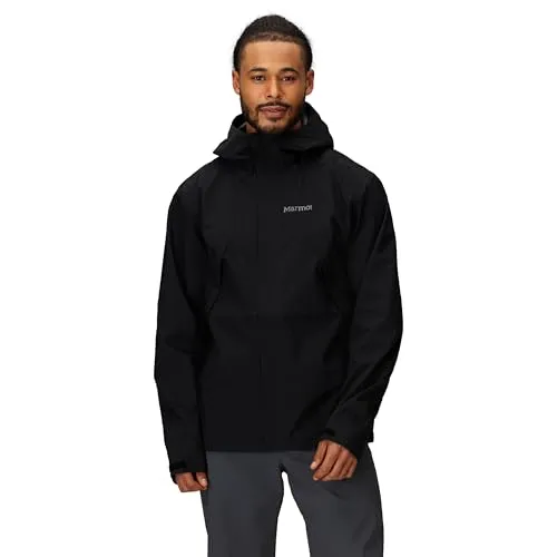 Marmot Herren PreCip Eco Pro Jacket - Wasserdichte Regenjacke für Outdoor-Aktivitäten - Outdoor Freizeitjacken für Herren, 3-lagige wasserdicht und atmungsaktiv, ideal für Wandern und Trekking mit hervorragendem Preis-Leistungs-Verhältnis.