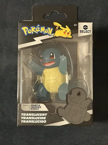 Pokémon - 7,5 cm Select Figur transparent - Schiggy (NEU & OVP!)