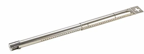 tepro Universal Stabbrenner aus Edelstahl, verstellbar von ca. 31 bis 44,5 cm, inkl. Befestigungsmaterial, Ersatzbrenner für Gasgrill, Grillzubehör universal