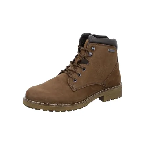 ARA Herren Frederik-GTX Schnür Boot, Tabacco, CAFFEE, 43 EU - Wanderschuhe aus hochwertigem Leder mit wasserdichter GTX-Technologie, ideal für Outdoor-Abenteuer und Komfort bei jedem Wetter.