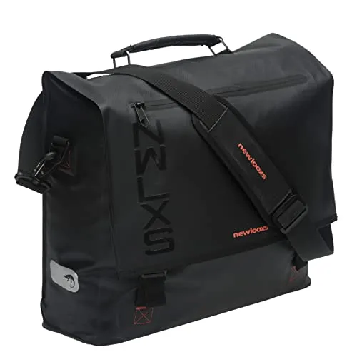New Looxs Radtasche Messenger Varo 15L - Fahrradtasche mit 15L Volumen, praktischen Haken und stylishen Design, perfekt für Radfahrer und Pendler.