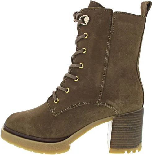 Tamaris Stiefelette 1-25279-41 314 - Wanderschuhe mit gepolsterter TOUCH-IT Decksohle und echtem Leder, ideal für höchsten Tragekomfort und Stil mit 7.5 cm Blockabsatz.