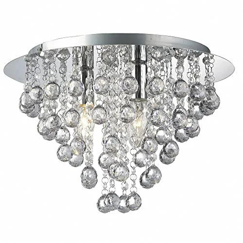 M2 OUTLET LED-Deckenleuchte CRIS: Ø38CM, Chrom von M2 OUTLET