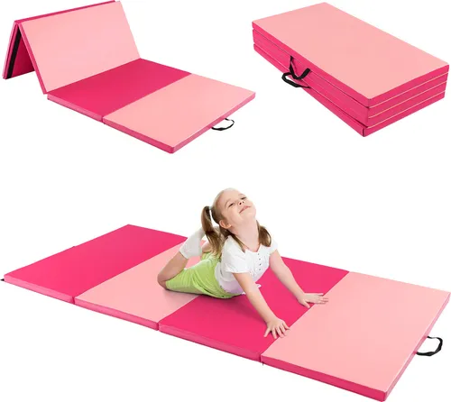 COSTWAY Klappbare Weichbodenmatte 240 x 120 x 5 cm