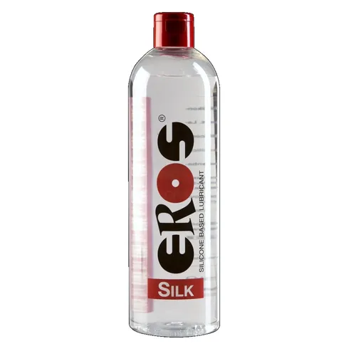 Eros Silk Gleitgel 500ml - Hochwertiges Gleitgel auf Silikonbasis - Gleitmittel für intensiven Genuss, langanhaltend gleitfähig und hautfreundlich, ideal für unvergessliche Momente.