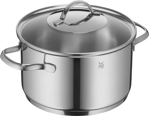 WMF Fleischtopf Provence Plus - 20 cm Edelstahl Kochtopf - Hochwertiger silberner Fleischtopf aus Edelstahl, ideal für schmackhafte Gerichte. Perfekt für Hobbyköche und Profis. Jetzt Newsletter anmelden und 10€ Willkommens-Gutschein sichern!