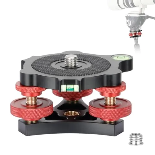 Koolehaoda Leveler Nivellierbasis mit Wasserwaage und 3/8