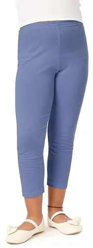 Merry Style Mädchen 3/4 Leggings aus Viskose MS10-131 (Jeans, 152)