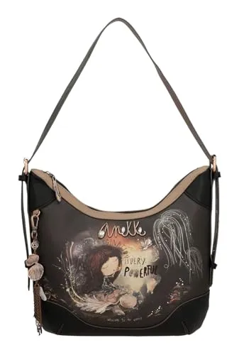Anekke Hobo Dreamverse Schultertasche - Mittelgroße Schultertasche (31/29/8 cm) im einzigartigen Dreamverse Design, ideal für stilbewusste Damen und perfekt für den täglichen Gebrauch.