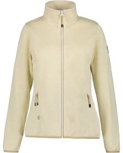 ICEPEAK AIKES Midlayer - Damen Funktionsjacke, beige 041 (XXL) - Bequeme und stylische Funktionsjacke für aktive Frauen, ideal für Outdoor-Aktivitäten und als wärmerer Layer.