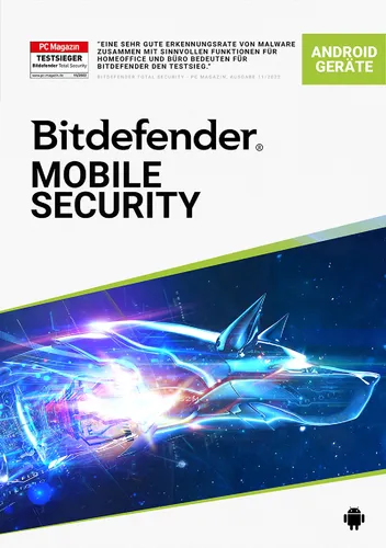 Produktbild Bitdefender Mobile Security for Android 1-Gerät / 1-Jahr inkl. VPN - (ESD) / KEY