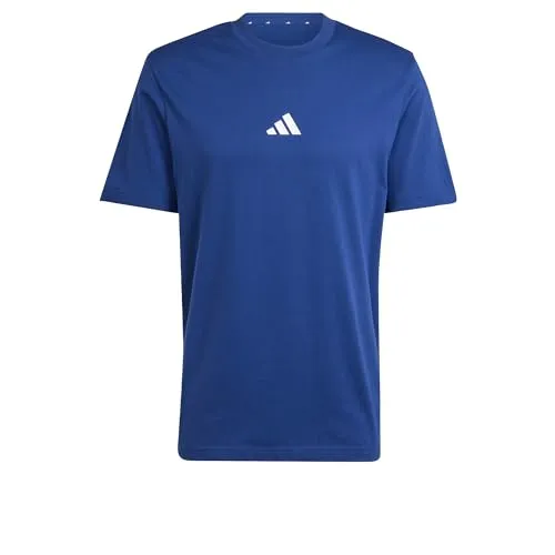 adidas Herren M SL SJ T T-Shirt, DKBLUE/White, 4XL