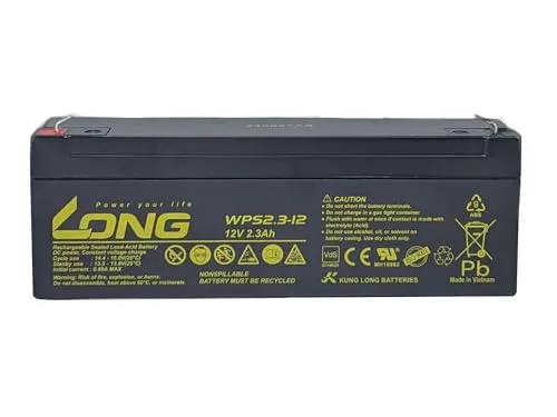 Akku kompatibel LC-R122R2PG 12V 2,3Ah AGM Blei Accu wartungsfrei Batterie