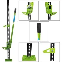TRUTZHOLM Farm Jack Wagenheber 150 cm - Offroad Heber für bis zu 3.000 kg - Druckluftgeräte - Allzweckheber mit großem Hebelarm für einfaches Heben und Senken, ideal für Offroad Fahrzeuge. Stabil und robust, perfekt für schwere Lasten bis 3.000 kg.