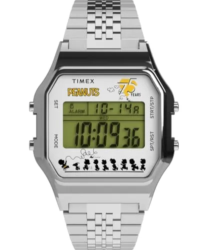 Timex Herren Digital Quarz Armbanduhr Peanuts 80 von Timex