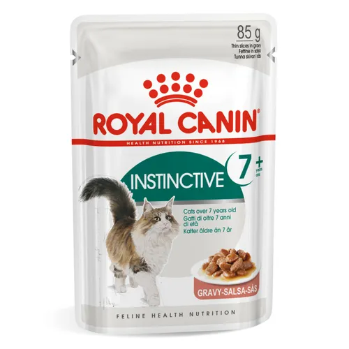 Royal Canin Instinctive Feuchtfutter in Sauce für ältere wählerische Katzen 85g
