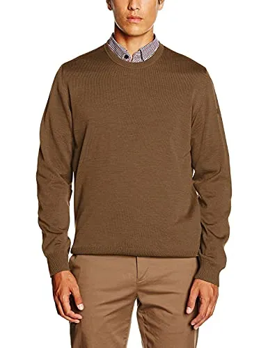Pullover Rundhals 1/1 Arm - Stilvoll und Bequem - Klassischer Rundhalspullover mit 1/1 Arm, ideal für jeden Anlass. Hergestellt aus hochwertigen Materialien für langanhaltenden Komfort.