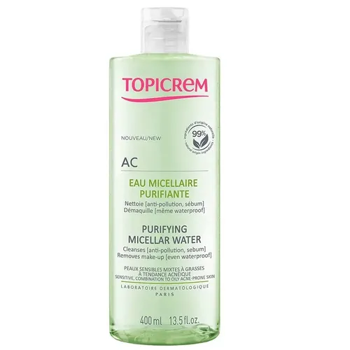 Topicrem AC Purifying Micellar Water oczyszczająca woda micelarna 3700281704495