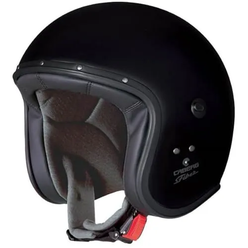 Caberg Freeride X Jethelm, schwarz, Größe M - Motorradhelm mit kratzfestem Visier, doppeltem Nackenschutz und waschbaren Innenpolstern für optimalen Komfort und Sicherheit.