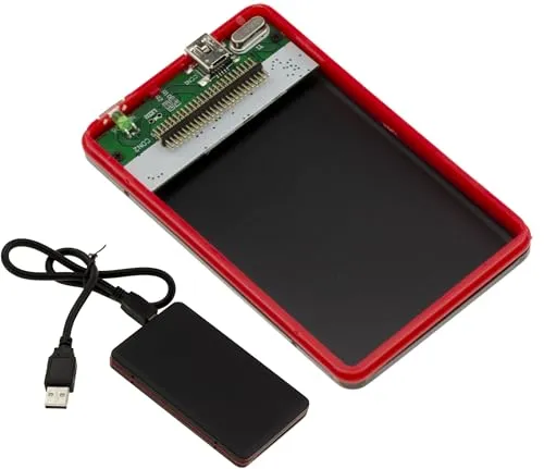KALEA-INFORMATIQUE Externes USB-Gehäuse für IDE 1.8 Toshiba 50 pin Festplatten. USB3 5G Verbindung