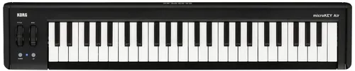 Korg MICROKEY2AIR-49 Tastaturen - Tragbare MIDI-Keyboard mit 49 Tasten, Bluetooth-fähig für kabelloses Produzieren und umfangreiche Software-Bundle für kreative Musikproduktion.