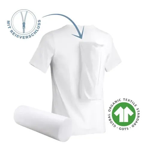 somnipax Standard Anti-Schnarch-Shirt mit Hartschaum-Rolle von somnipax