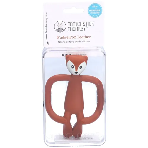 Schnuller & Beißringe Braun von Matchstick Monkey