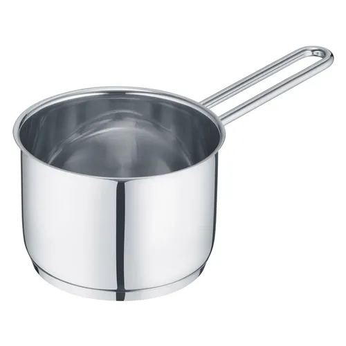 Berndes b.mini Stieltopf 10/12 cm aus Edelstahl - Kompakter Kochtopf für kleine Portionen, energieeffizient mit optimaler Hitzeverteilung und geeignet für alle Herdarten.