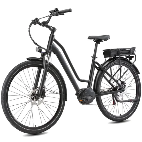 E-Bike Cityrad 28 Zoll Pedelec mit Mittelmotor 460Wh
