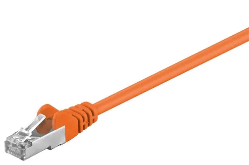 Goobay 93460 CAT 5e Patchkabel, 2 m, orange