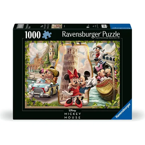 Disney Mickey Mouse - Puzzle 1000 Teile, 70 x 50 cm, ideal für Disney-Fans ab 14 Jahren und herausforderndes Puzzlevergnügen