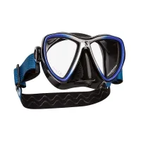 Scubapro Tauchmaske - Synergy Mini - Schwarz Blau Silber