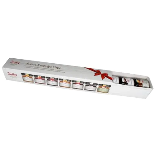 Fruchtaufstriche aus dem Schwarzwald Faller 7-er Geschenk Set 30g Glas