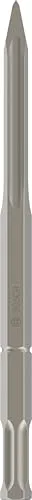 Bosch Accessories 2608690188 Spitzmeißel 400 mm - Zubehör für Elektrowerkzeug mit selbstnachschärfender Spitze für 30 % höheren Materialabtrag, ideal für Stemm-, Abriss- und Anpassungsarbeiten in Beton.