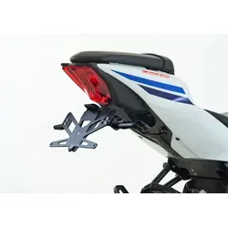 PROTECH Auspuff-Flexrohr Kennzeichenhalterset - Auspuff-Flexrohre mit hochwertigem Edelstahl und pulverbeschichtetem Aluminium, inklusive Reflektor und Kennzeichenbeleuchtung für optimale Sichtbarkeit.