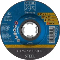 Schruppscheibe Psf X-locksteel 125x7mm Pferd