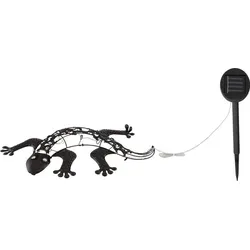 Solarleuchte Metall Bronzefarben mit 25 LEDs in bronze von Globo