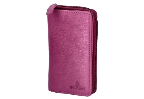 The Skandinavian Brand Damen Geldbörse fuchsia in pink von The Skandinavian Brand