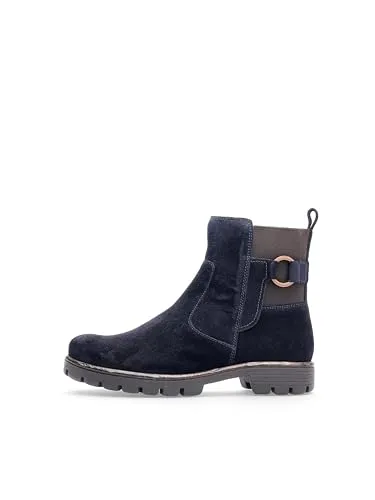 ARA Damen Bristol Stiefeletten - Weiches Leder mit Textilwarmfutter, ideal für warme Füße und schnelles An- und Ausziehen